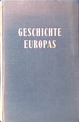 Geschichte europas mirgeler - europas.,