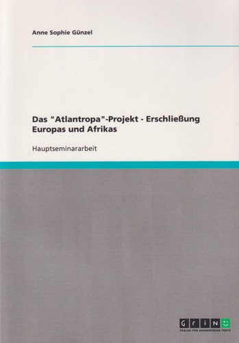 Buch das atlantropa - atlantropa-projekt,