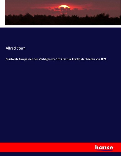 Alfred stern geschichte - stern,