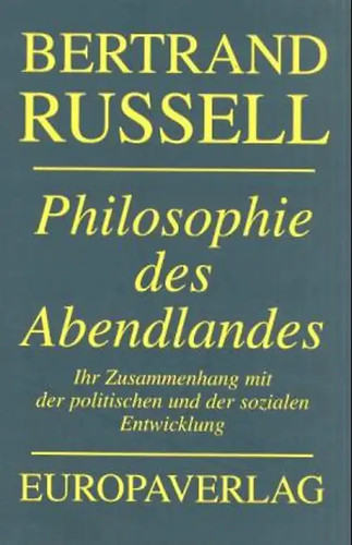 Philosophie des abendlandes - philosophie,